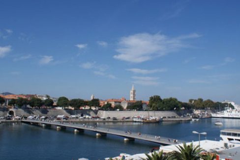 Sonnige Wohnung mit Blick auf die Altstadt von Zadar!